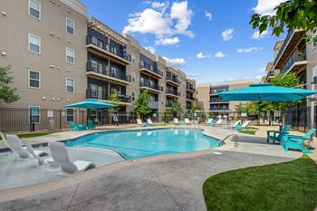 Courtyard swimming pool